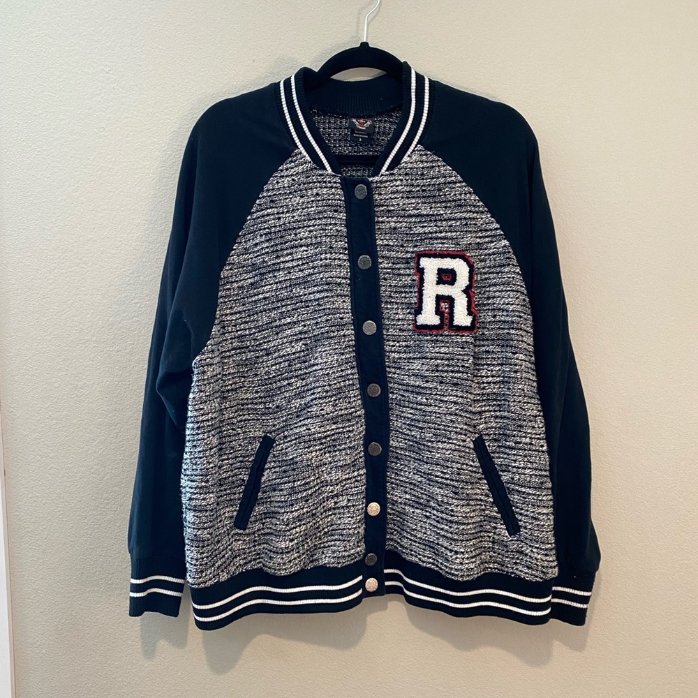 Torrid varsity jacket size 3